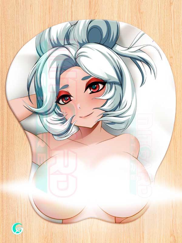 Purah 3D Mouse pad with Gel Wrist rest